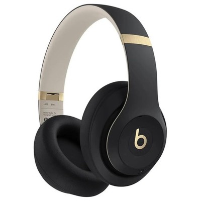 Beats Studio Pro Bluetooth Wireless Noise Cancellation Earbuds Black and  Gold