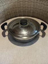 AMC Cookware 11" diameter Saute pan pot with lid 3 quarts+  