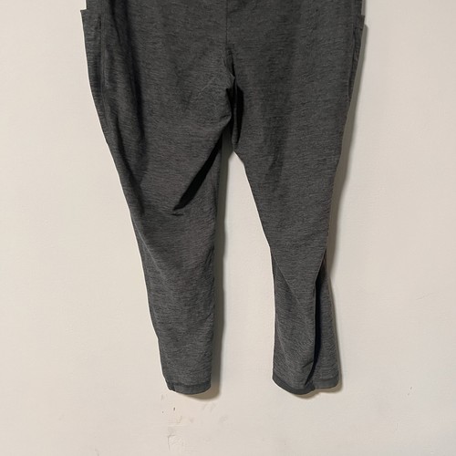Sonoma Womens Plus Size XXL Legging Stretch Athletic Side Pockets Gray Capri - Picture 7 of 8
