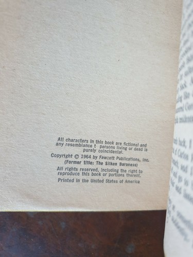 The Silken Baroness Contract by Philip Alter Gold Medal Robert McGinnis Cover - Picture 8 of 9