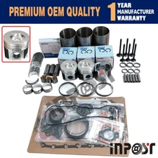 Overhaul Rebuild Kit For Yanmar 3D84 3D84-3 3TNE84 JOHN DEERE 3225 3235 Tractor