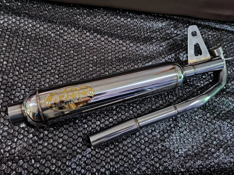 exhaust Silver Full System low mount For Honda c125 Super Cup 125