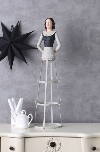 Schmuckpuppe Tassenbaum Tassenständer Frauenfigur Schneiderbüste Schmuckbüste 72 - Bild 7 von 10