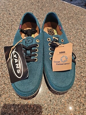Vans Alex Knost Curren Circle Vee Skate Shoes Ocean Edition NWT  Men 8 Women 9.5