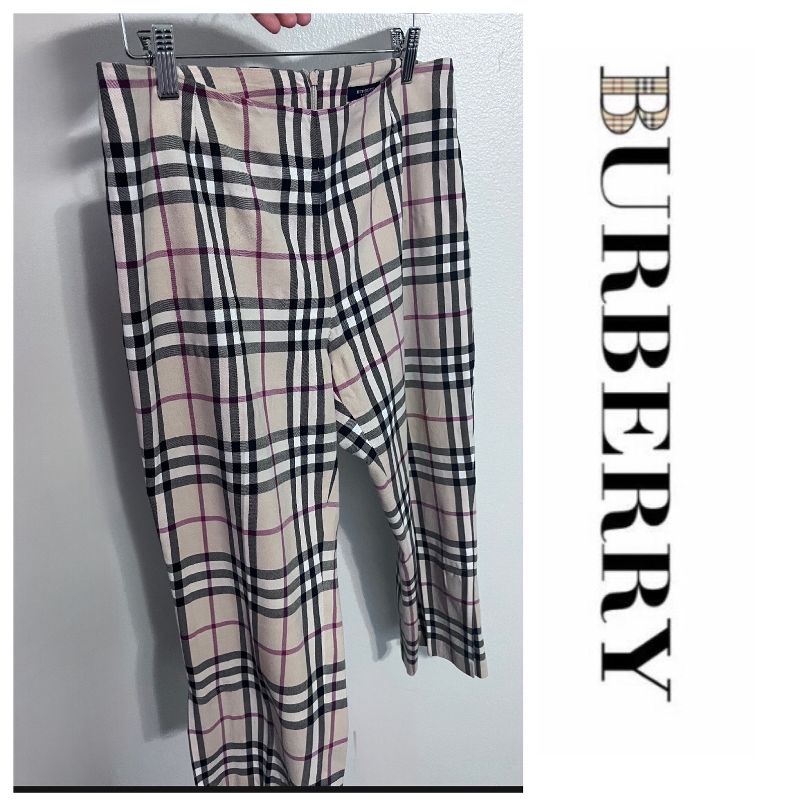 Burberry Rare Vintage Classic Pants