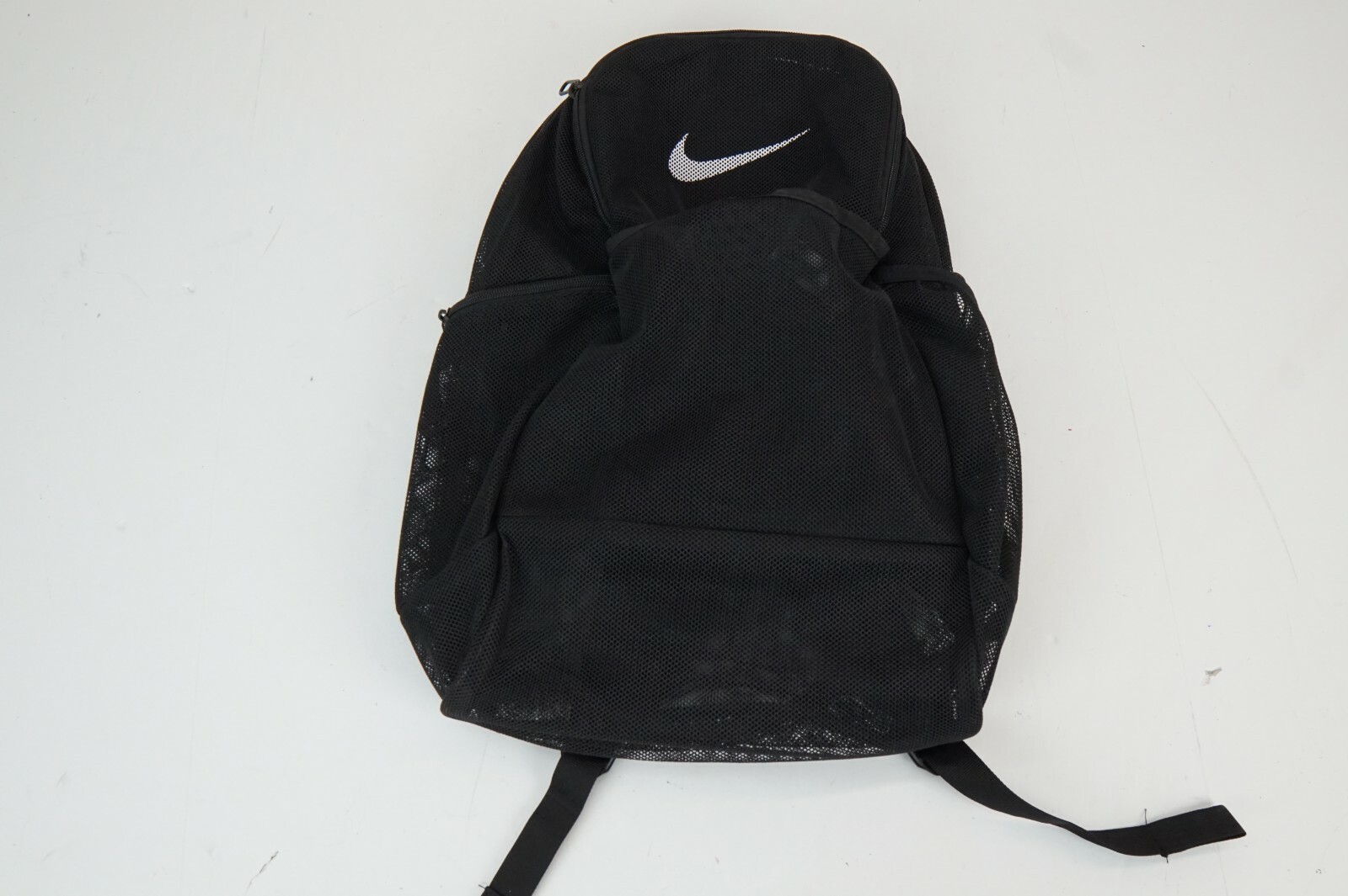 black nike bookbag mesh