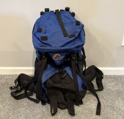 #ad Lowe Alpine Sirocco 7015 Blue Size Small AdjustableStraps Multiple Compartments $39.99