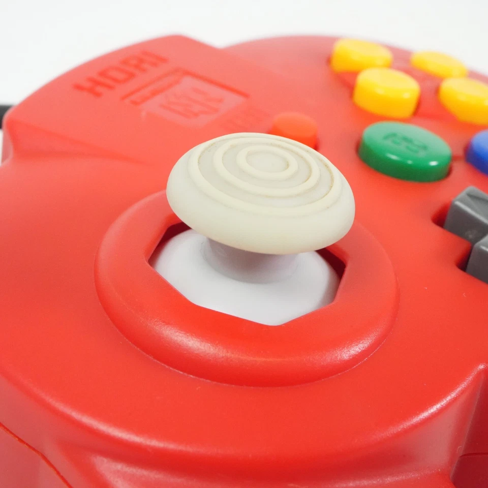 Nintendo 64 N64 Hori Pad Mini 64 Controller Red Tested From JAPAN - Image 4 of 4