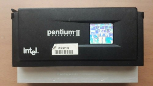 Intel Pentium II SL2U3 350MHz SLOT1 + Kühler