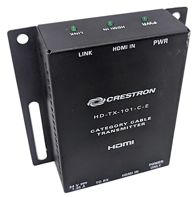 Trasmettitore Digitale Crestron HD-TX-101-C-E Con Uscita HDMI, Per DM Lite, Nuovo