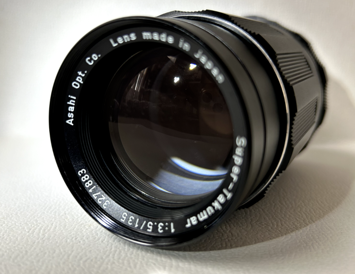 Very good] Asahi Pentax Super-Multi-Coated Takumar 135mm f3