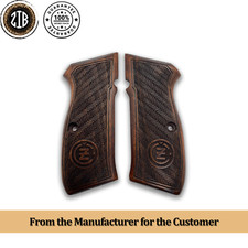 ZIB GRIPS CZ-75 impugnature fatte a mano in legno impugnature Ars.041