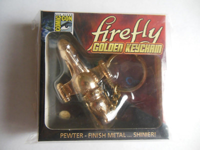 SERENITY * FIREFLY CLASS TRANSPORT /  Gold Tone  '''' Keychain '''' Free  Shipping**