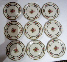 CH Field Haviland Limoges Finest French Ivory China Plates 7.25  Set of 9