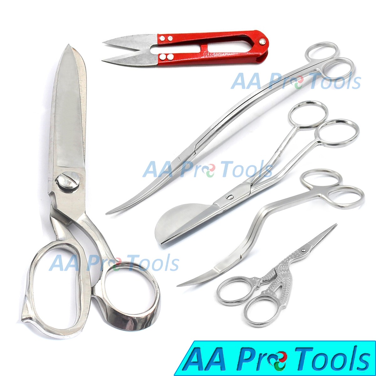 Applique Duckbill Embroidery Scissors - 5" Premium German Steel, Razor Sharp Tips For Sewing - View #8