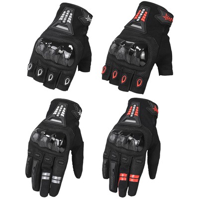 Touchscreen Half/Full Finger Motorcycle Gloves Motocross Protective Racing Glove
