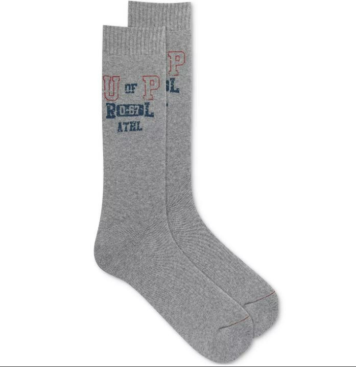 PONY POLO RALPH LAUREN Calze da uomo U of P Crew