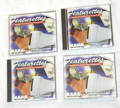 NAPS Featurettes Copyright-free features PR Depts CD lot News to Use Precis Synd