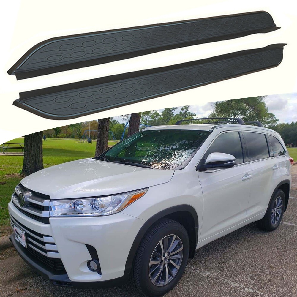 2PC Side Steps Nerf Bars Running Boards Fit For Toyota Highlander