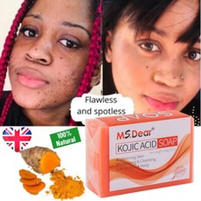 Original Kojic Acid Soap for Dark Spots Whitening, Turmeric Soap Skin Lightening
