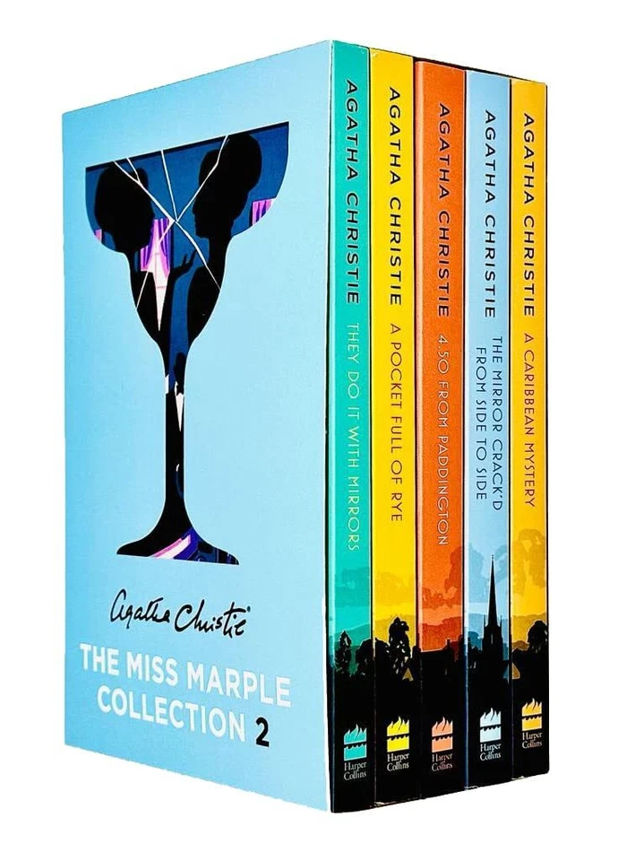 Miss Marple Complete Mysteries Series Books 1 - 14 Collection Set The Murder at Foto 3 de 4