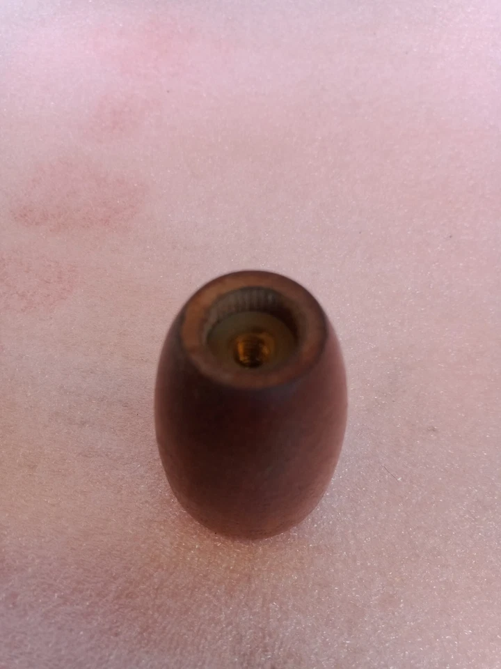 pomello cambio nos nuovo vintage in legno per Abarth Fiat 595 695 850 1000 etc Foto 4 de 4