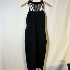 Express NWT Black Dress size 2 Bodycon Halter top little black dress party
