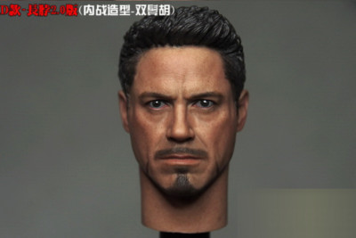 tony stark head sculpt