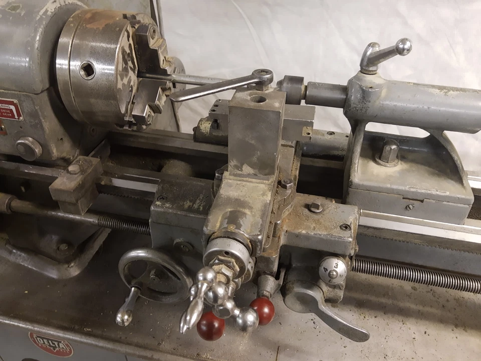 Torno de metal Rockwell deltal 10" 25-700 Foto 2 de 4