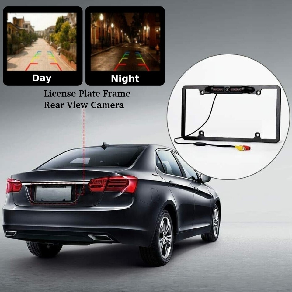 170° Car Rear View Reverse Camera Parking Backup Cam HD Night Vision ...