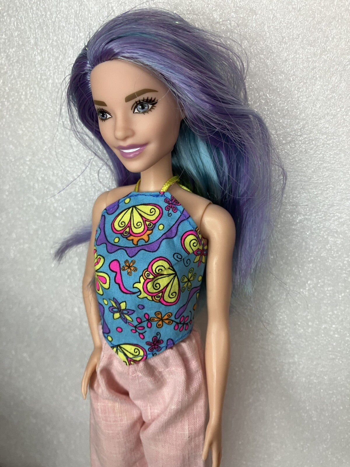 Barbie Fashionistas 88 Mattel 2016 Doll Unicorn Blue Purple 