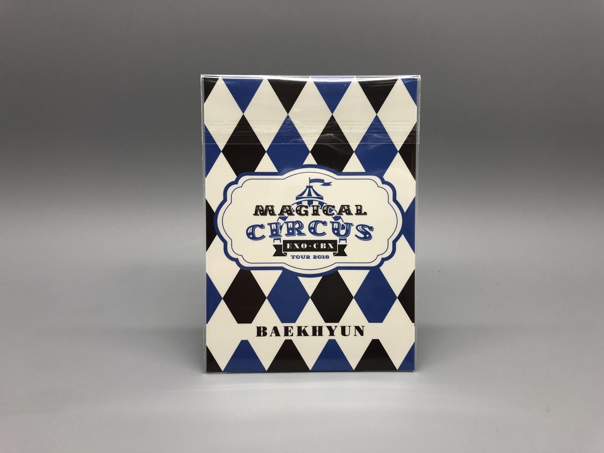 EXO CBX SM Japan MAGICAL CIRCUS - Official Fan Club Photocard