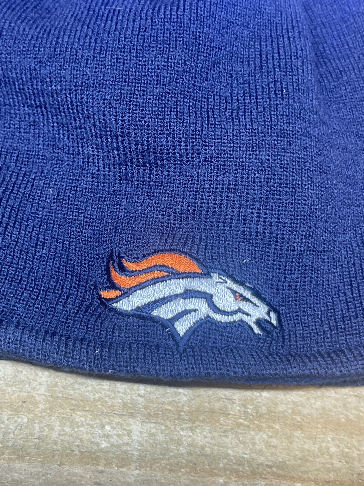 Denver Broncos Basic Logo Cuffless Knit Beanie Ha… - image 2