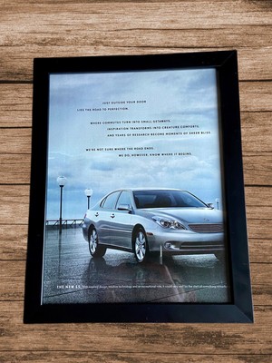 00s Lexus Ls Gs 300 400 Framed Print Ad Advertising High Quality 8x11 Ebay