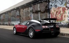 Cars 2006 bugatti veyron us spec Desk Mat Stitched