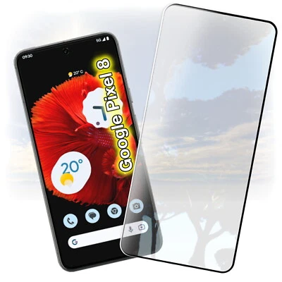 EGEDI Für Google Pixel 8 Panzerfolie Displayschutz 9H Glas Schutzglas Schutz Folie
