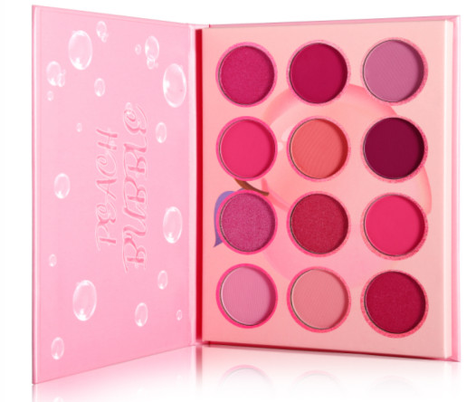 SWEET PEACH SCENTED 12 SHADE EYESHADOW PALETTE
