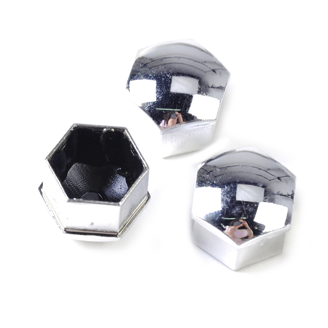 Wheel Lug Bolt Center Nut Covers Caps fit for Audi A4 VW Jetta Golf