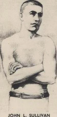 1938 Fred C. Cartledge Razors Famous Prize Fighters - John L. Sullivan #18