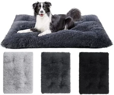 Dog Bed Soft Pet Cushion Large Dog Crate Puppy Cat Mattress Washable Pad Mat xl