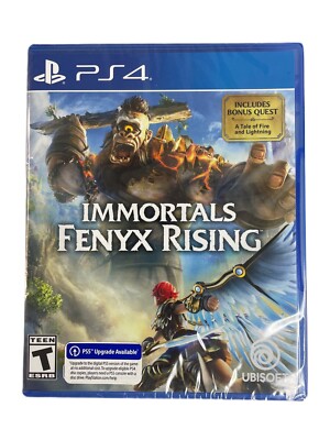 Immortals Fenyx Rising PS4 Sony Playstation 4 NEW Sealed with Free PS5 Upgrade 