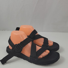 Chaco Lowdown Black Adjustable Strap Men's Outdoor Sandals Size 9