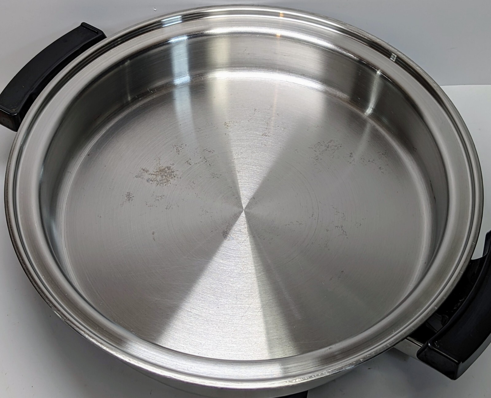 Townecraft 12" Stainless Oil Core Electric Skillet 3 Qt 92010 1200 Watts! W/ Lid eBay