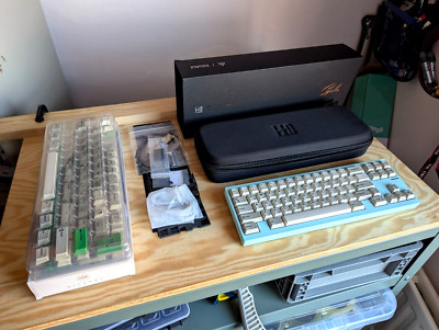 TKD Cycle7 Custom Mechanical Keyboard w/ Lichicx Good Whites & Hangul Key Caps