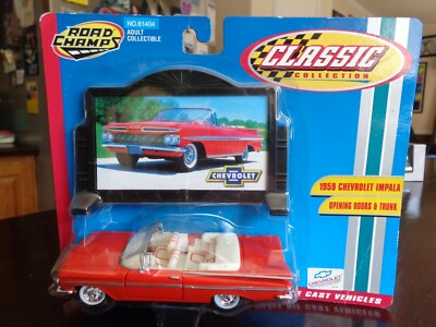 1959 Chevrolet Impala ミニカー Road Signature Diecast Toy - 1959 Chevrolet Impala Convertible