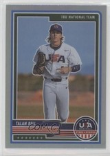 2023 Panini USA Baseball Stars & Stripes Silver Prizm Talan Bell #2 03j5