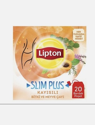 Lipton Aprikose / Fettbrenner 10 Packungen a 20 Beutel