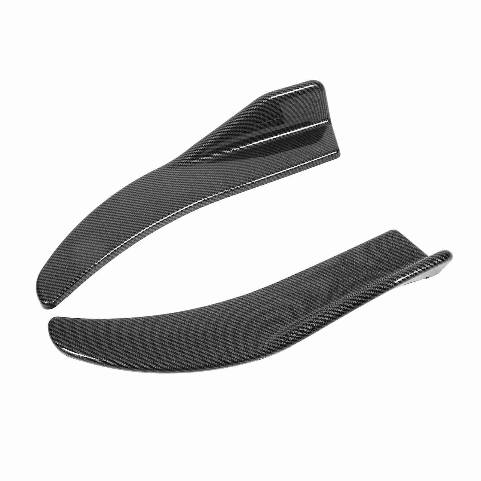 › Carbon Fiber 2Pcs Rear Trunk Spoiler 41.5cm Reduce Wind Resistance Trunk Wing