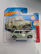 Hot Wheels Austin Mini Cooper S, Green, HW Then And Now, Brand New, Sealed