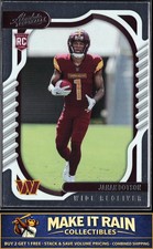 Jahan Dotson 2022 Panini Absolute Retail #110 Washington Commanders Rookie RC